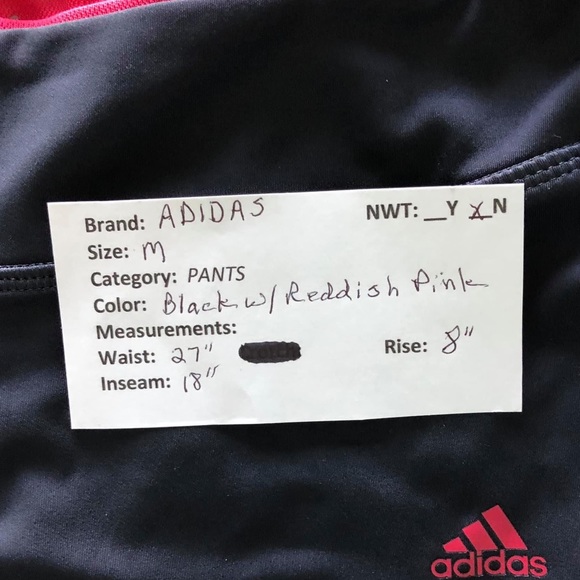 Adidas Workout Pants Medium - Picture 4 of 4